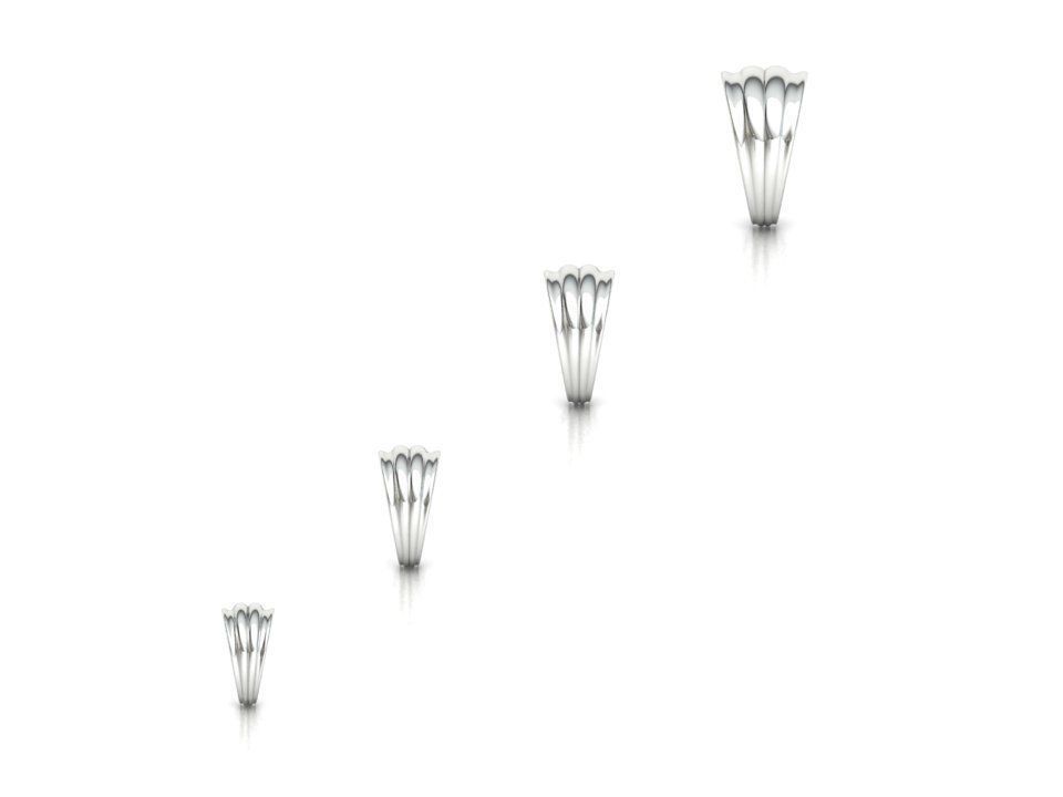 BAILS LOOP PACKAGE for Pendants Necklaces v3 3D print model_6