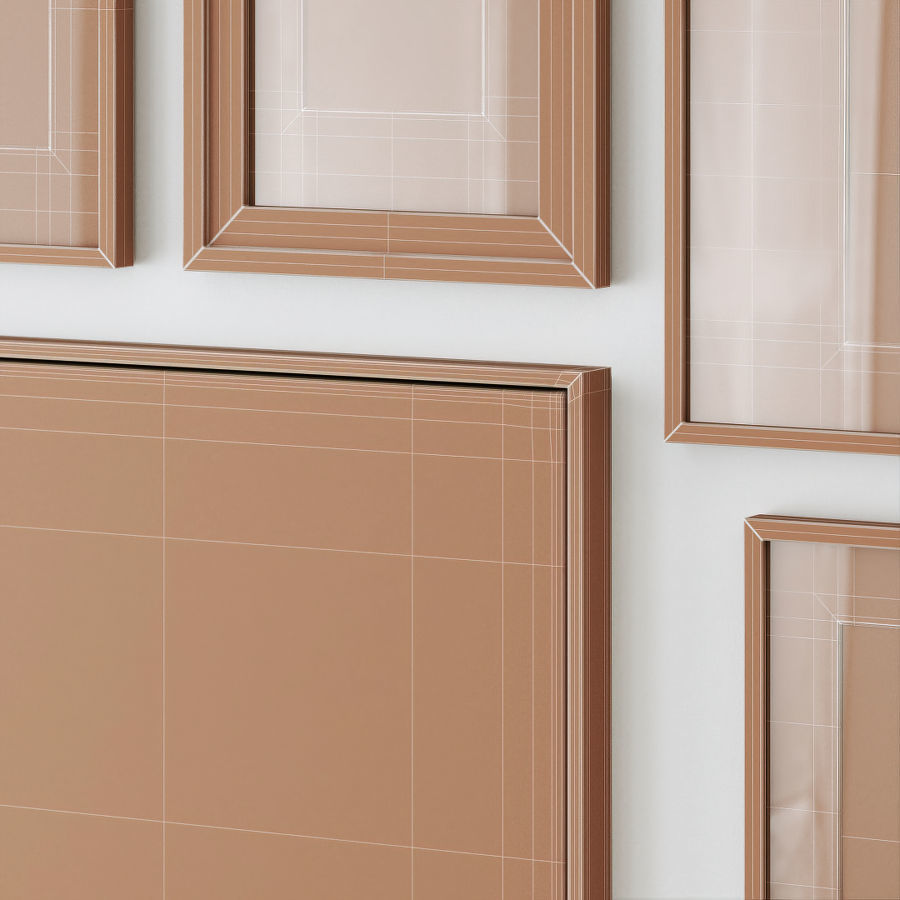 Gallery Wall 137 3D model_4