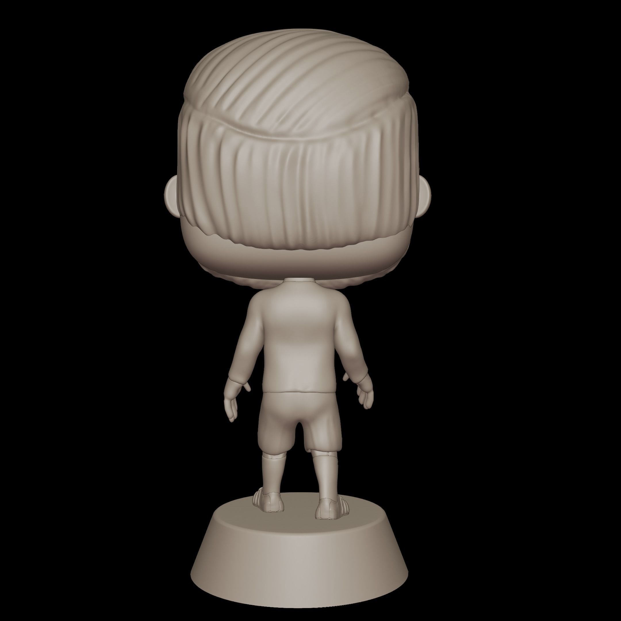 Custom POP - Messi 3D print model_6