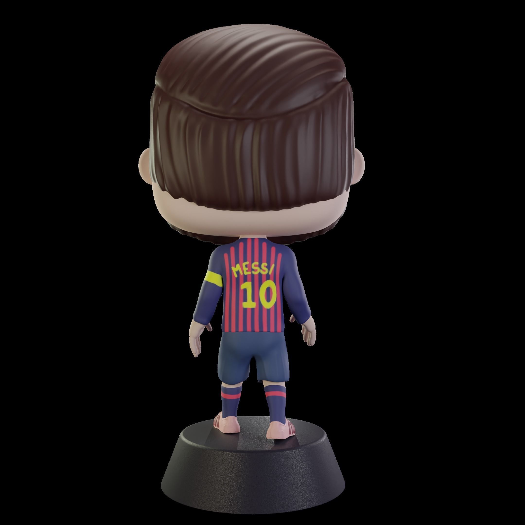 Custom POP - Messi 3D print model_2