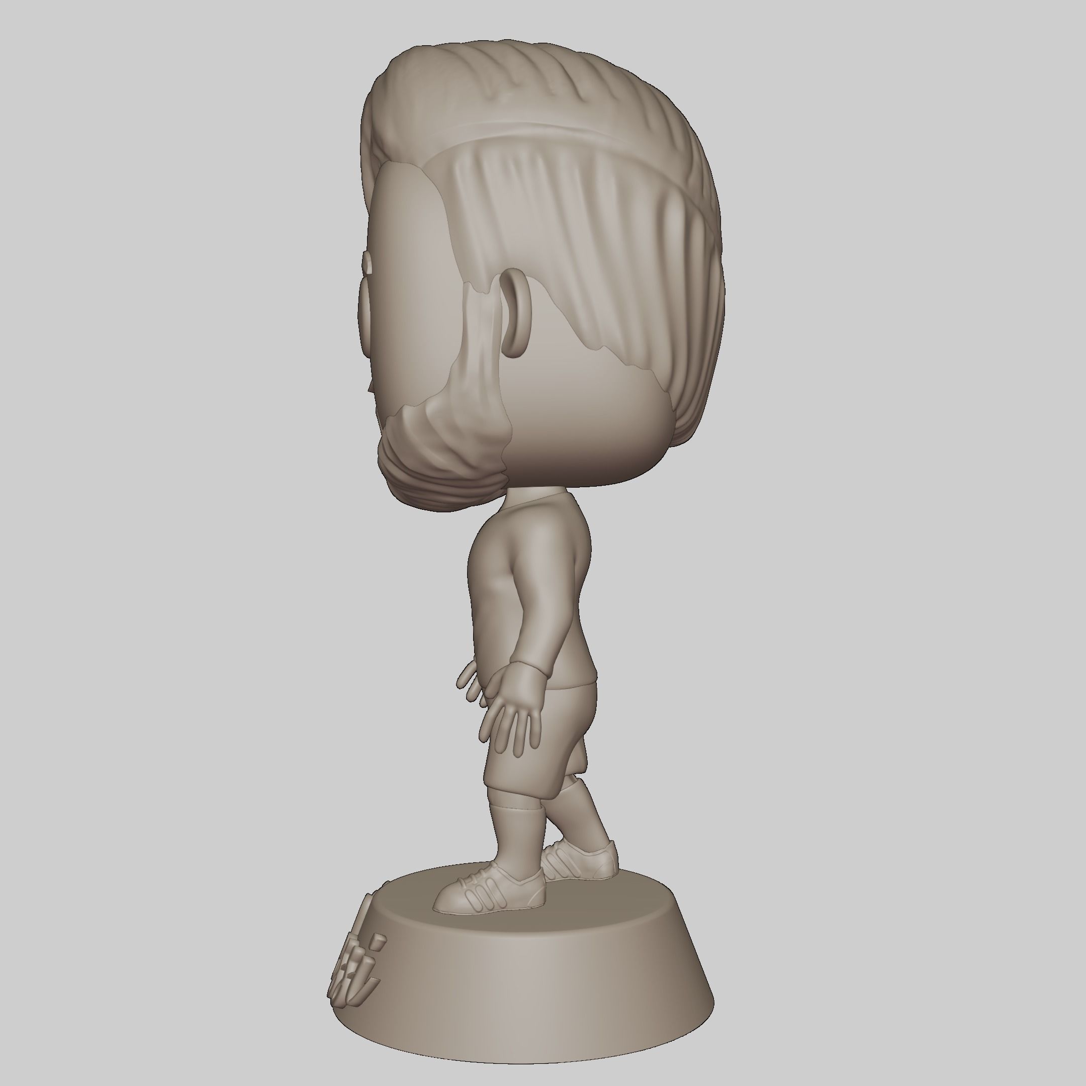 Custom POP - Messi 3D print model_8