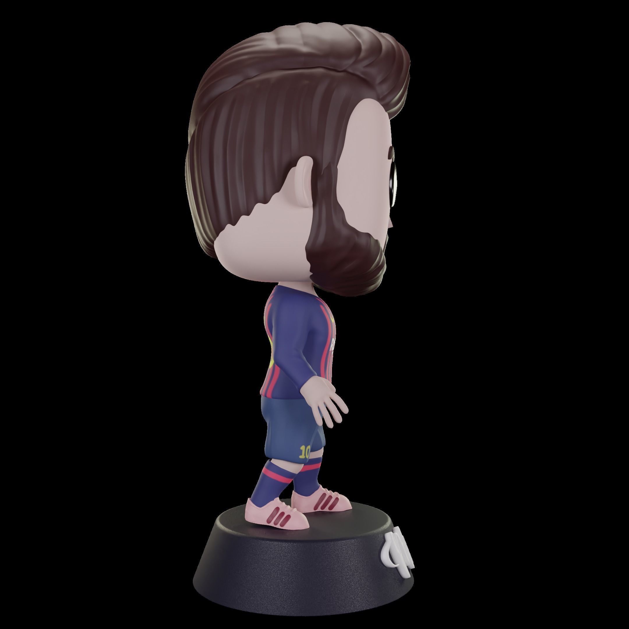Custom POP - Messi 3D print model_3