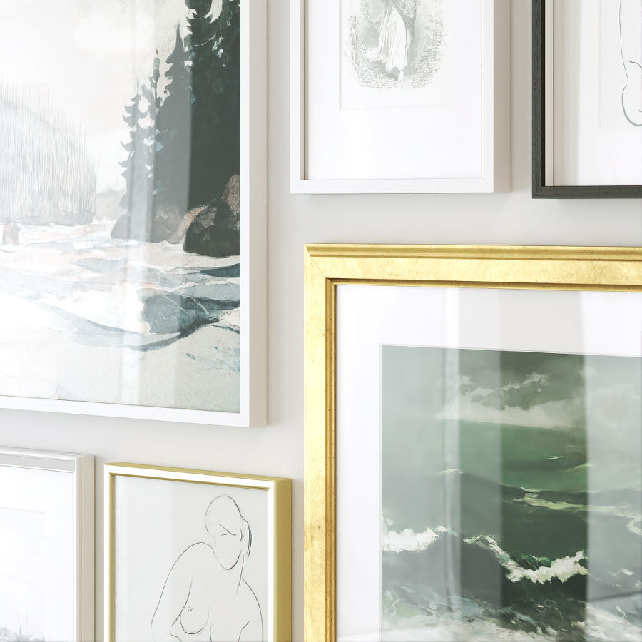 Gallery Wall 139 3D model_1