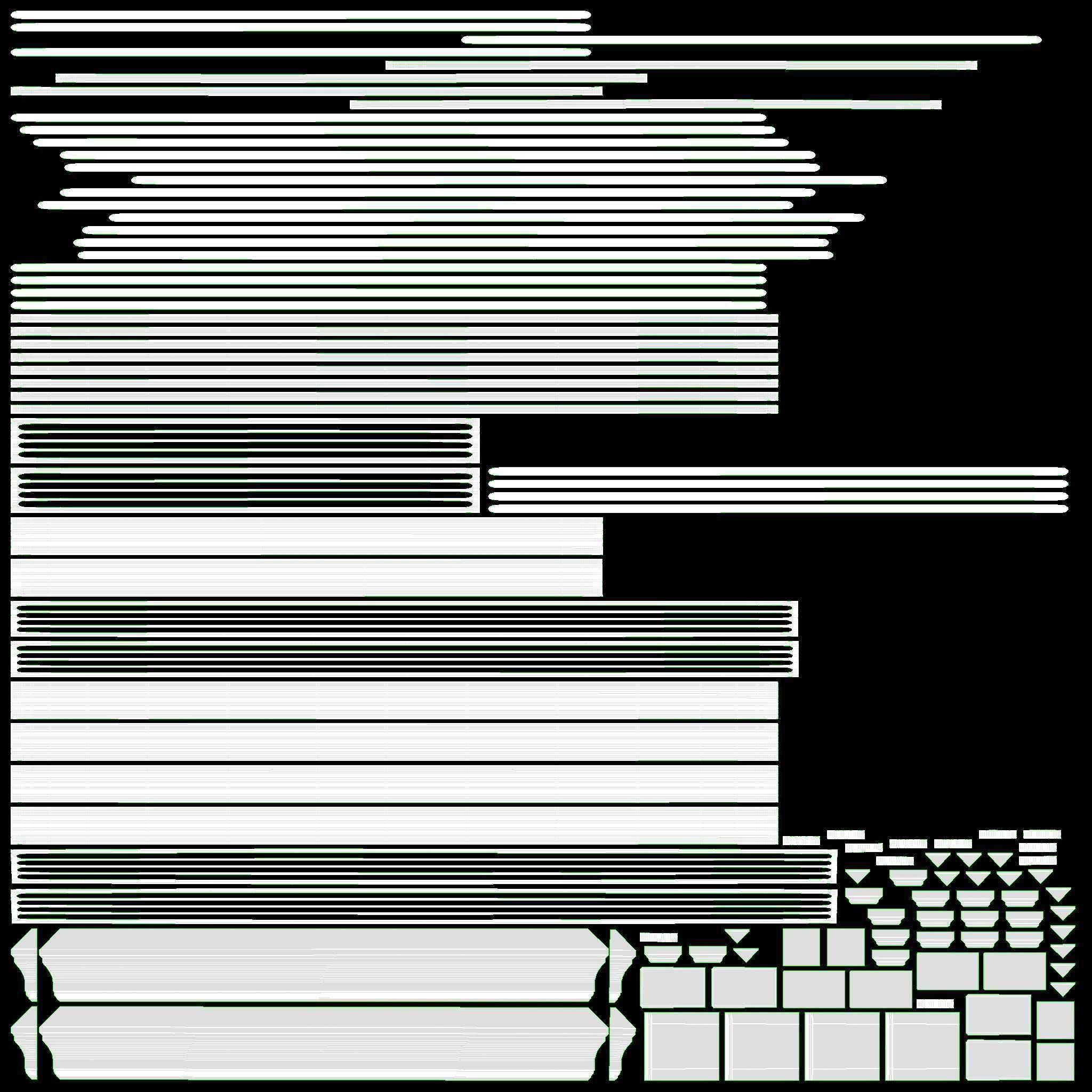 Door classic double 08 3D model_10