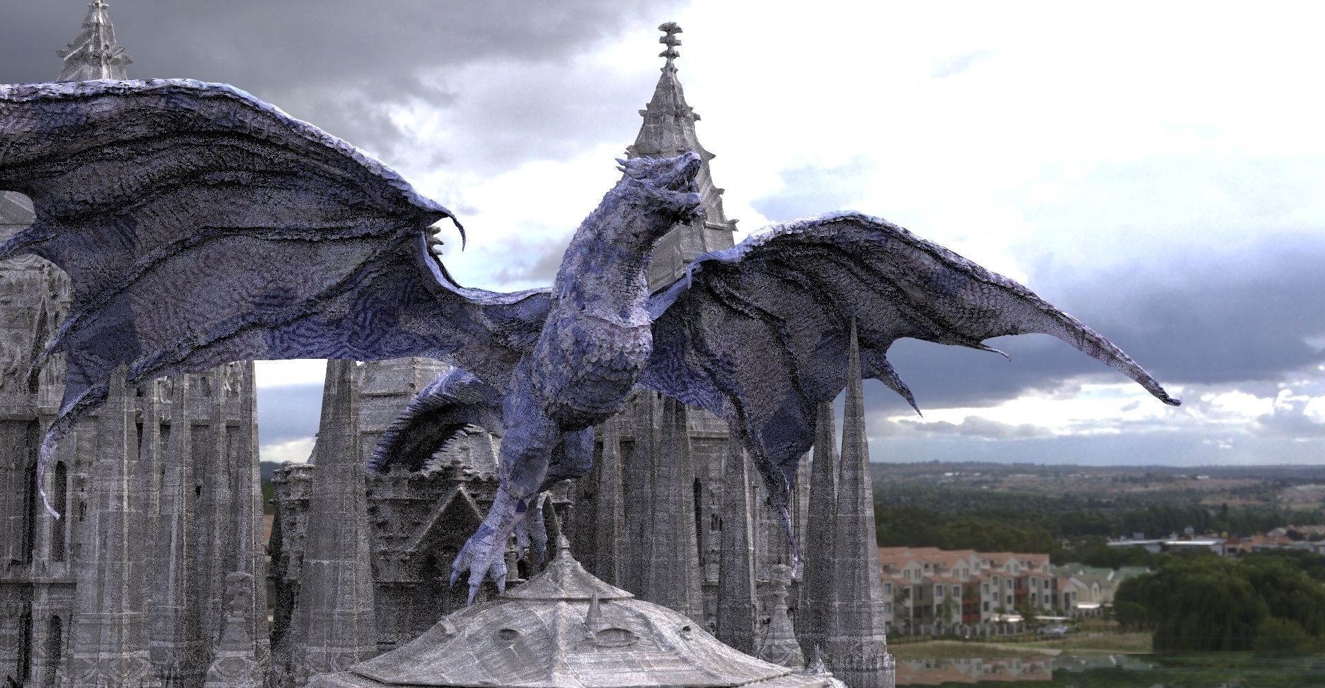 Ancient Civilization The Dragons Return Kit bash 3D models 3D model_6