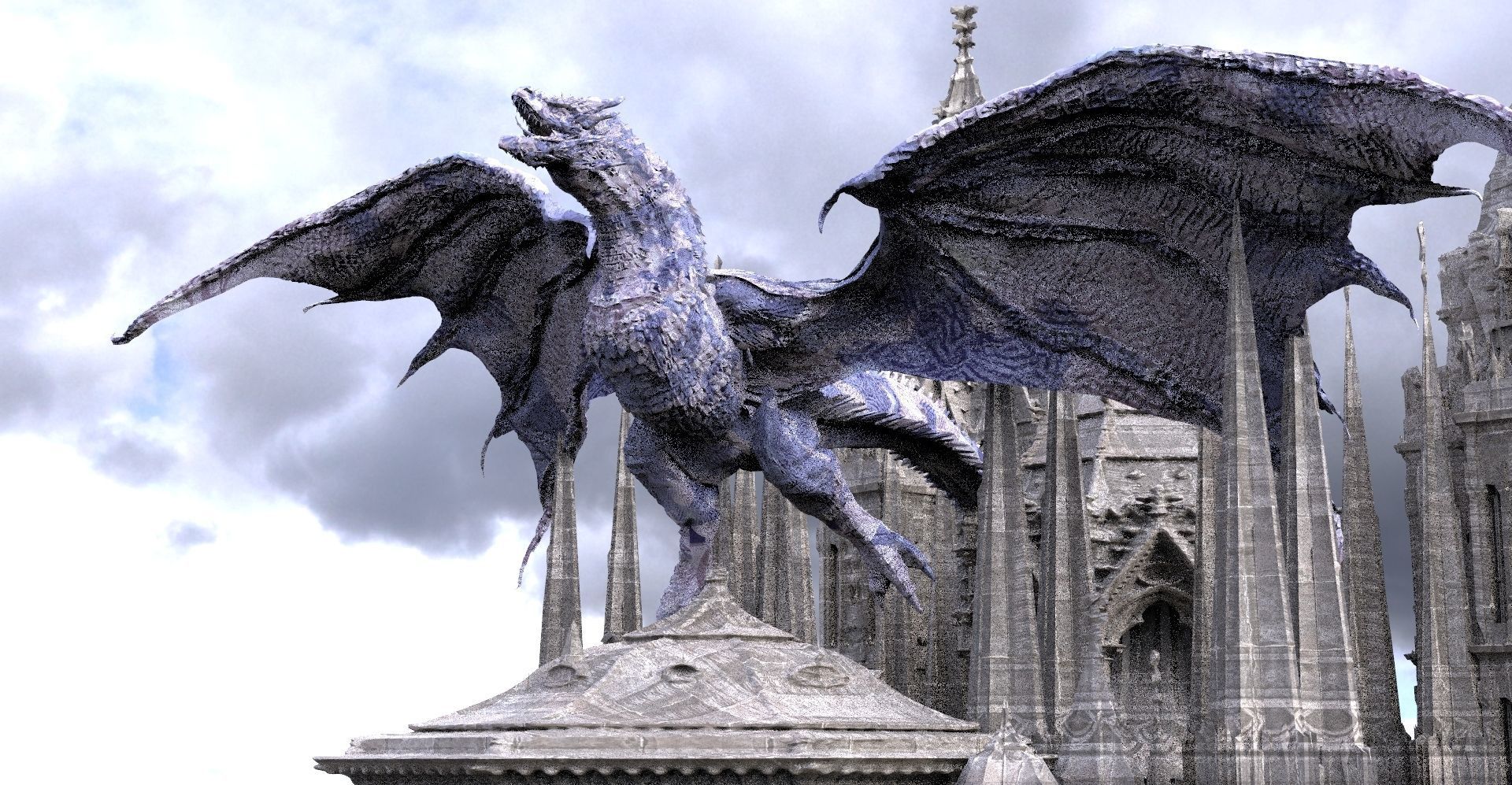 Ancient Civilization The Dragons Return Kit bash 3D models 3D model_8