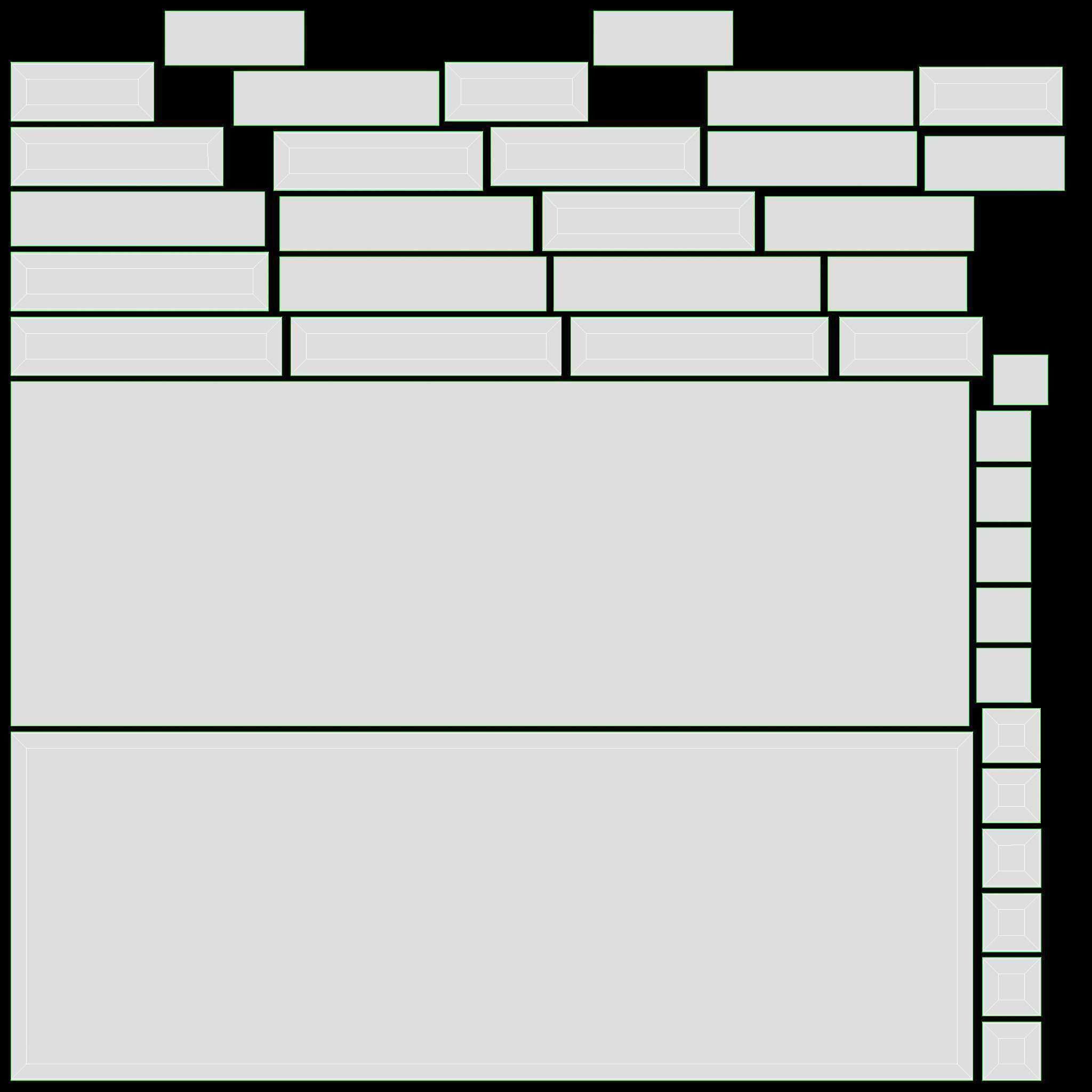 Door classic with glass 01 3D model_11