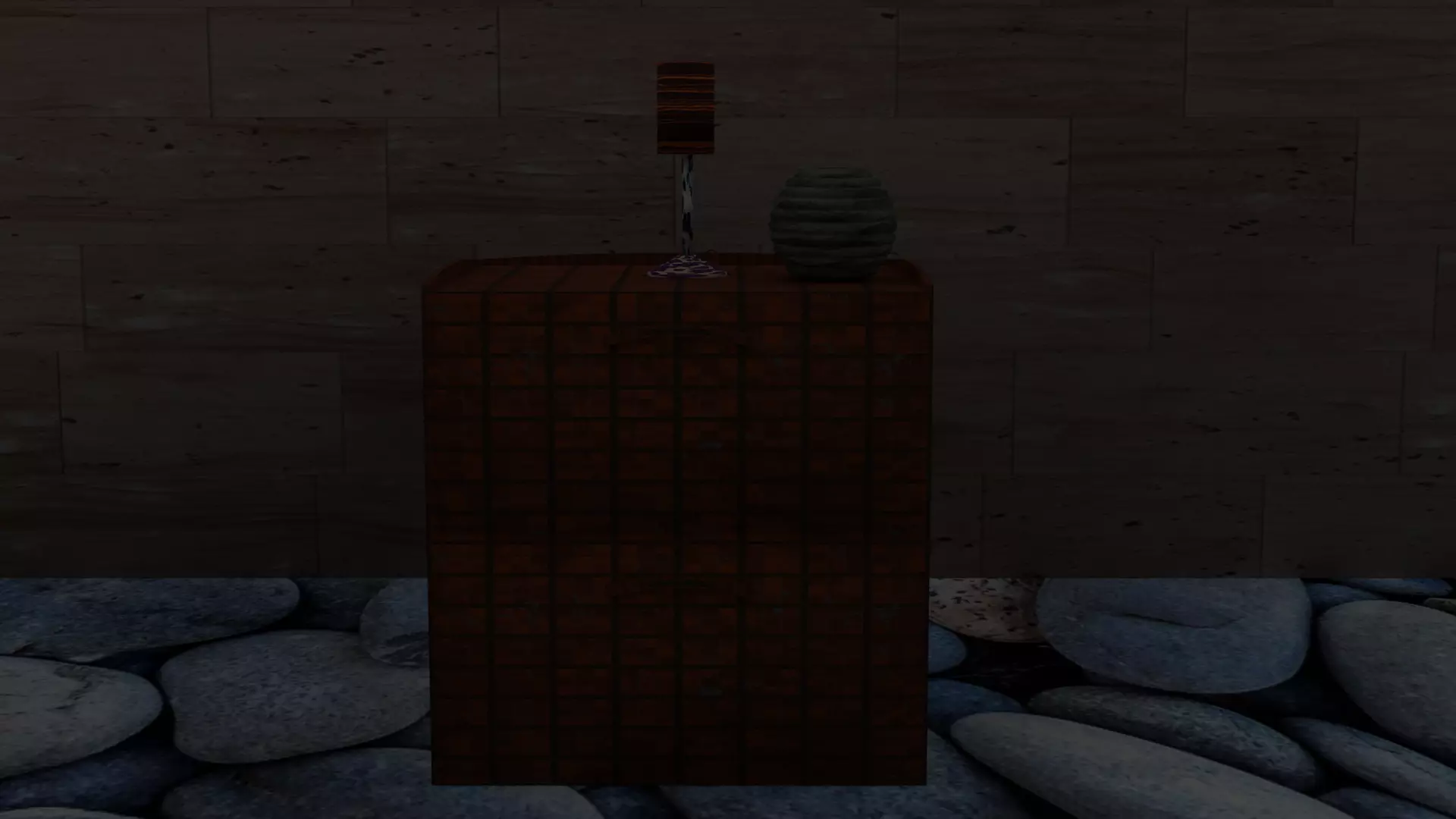 Bed Stand 3D model_0