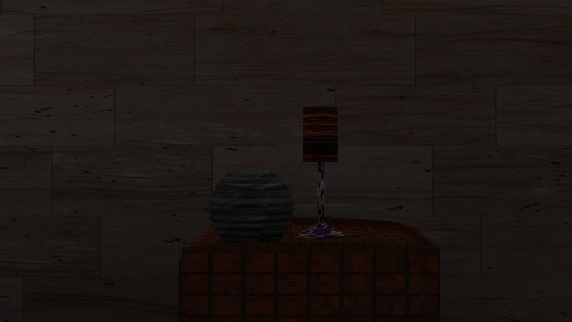 Bed Stand 3D model_2