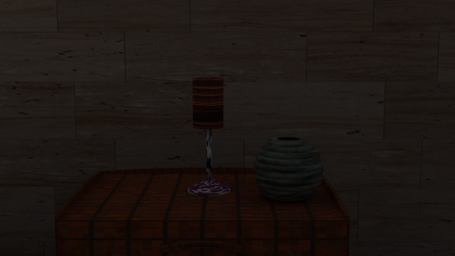 Bed Stand 3D model_1