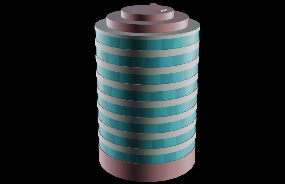 Stylized Building Pack - Mobile Game Asset Free low-poly 3D model_3