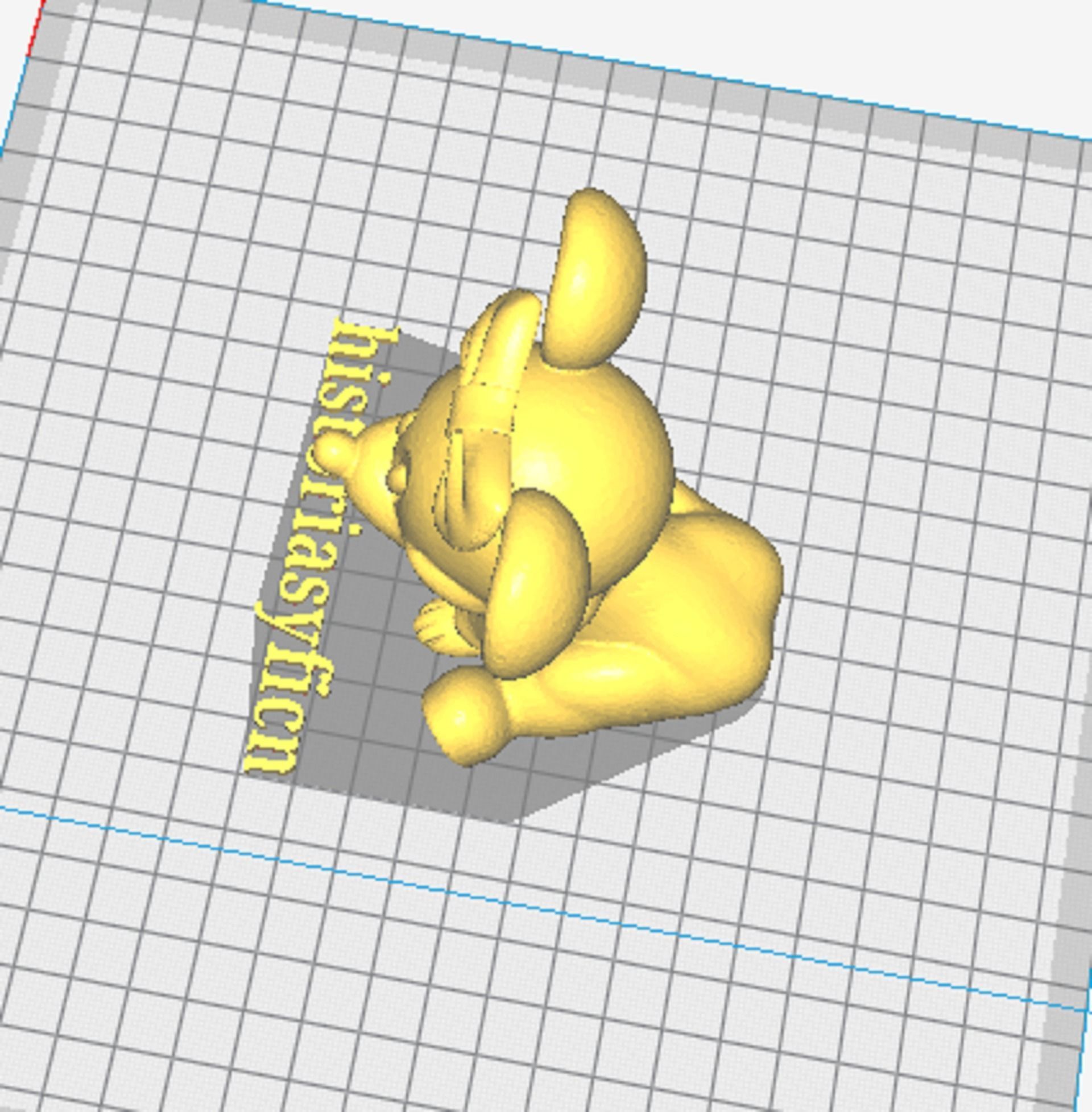 Minnie Mouse Baby 3D print model_2