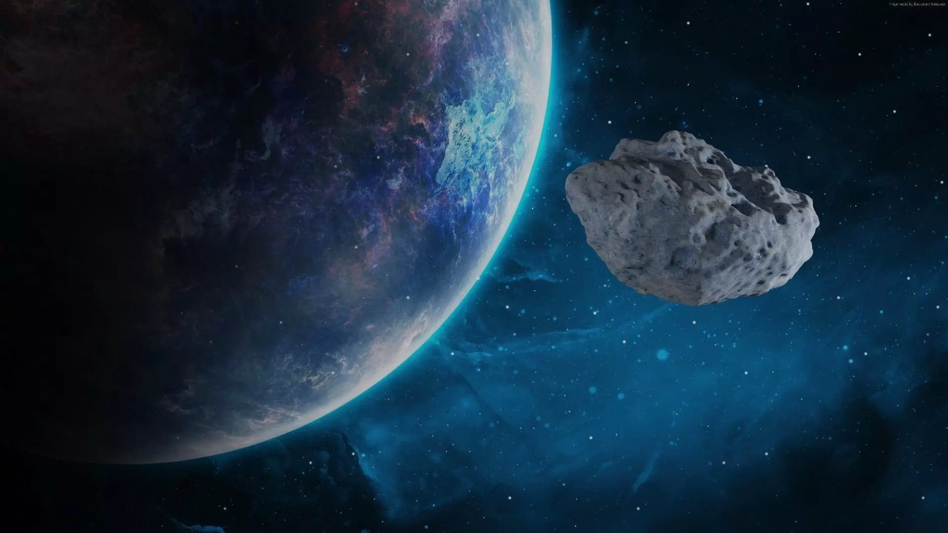Asteroid rock 3D model