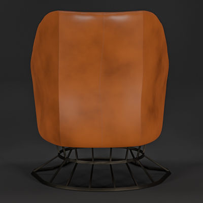 Lounge chair 3D model_1