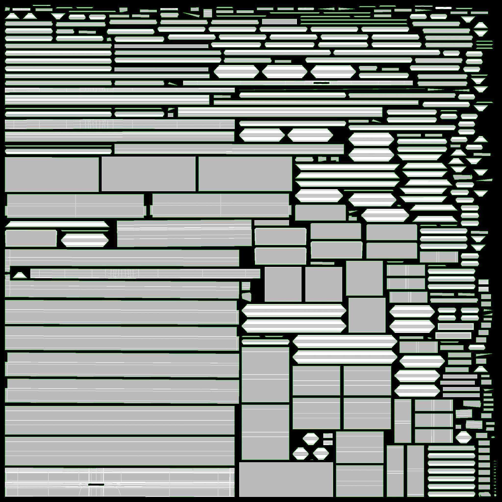 Door classic with portal 01 double 3D model_13
