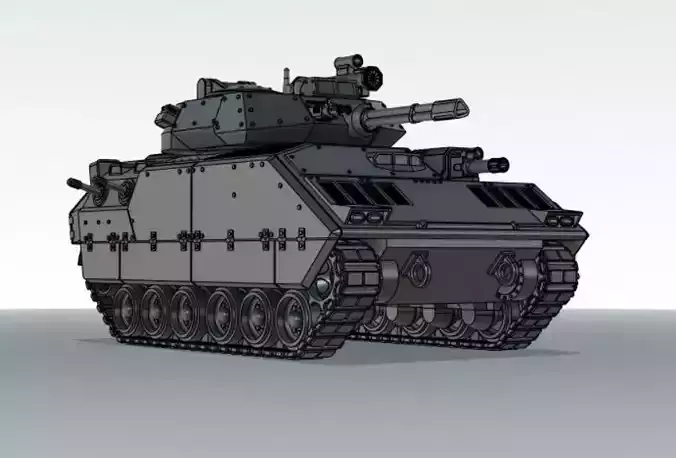 Bradley Pattern IFV 3D print model
