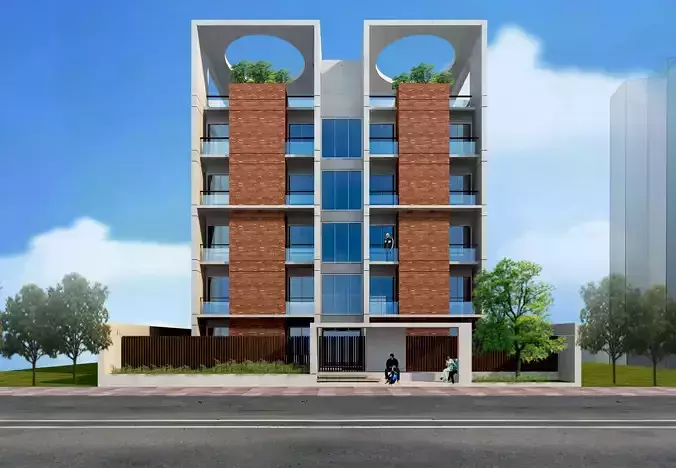 Apartment Model residential building