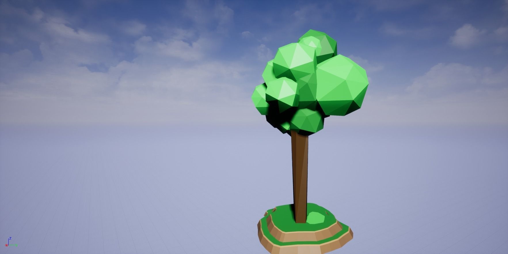 TallLand- LowPoly Forest Bundle Free 3D model_14