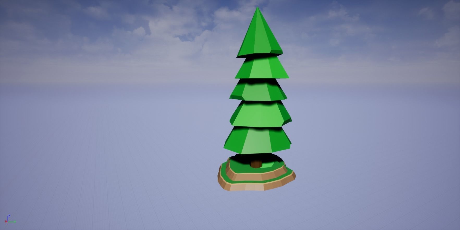 TallLand- LowPoly Forest Bundle Free 3D model_25