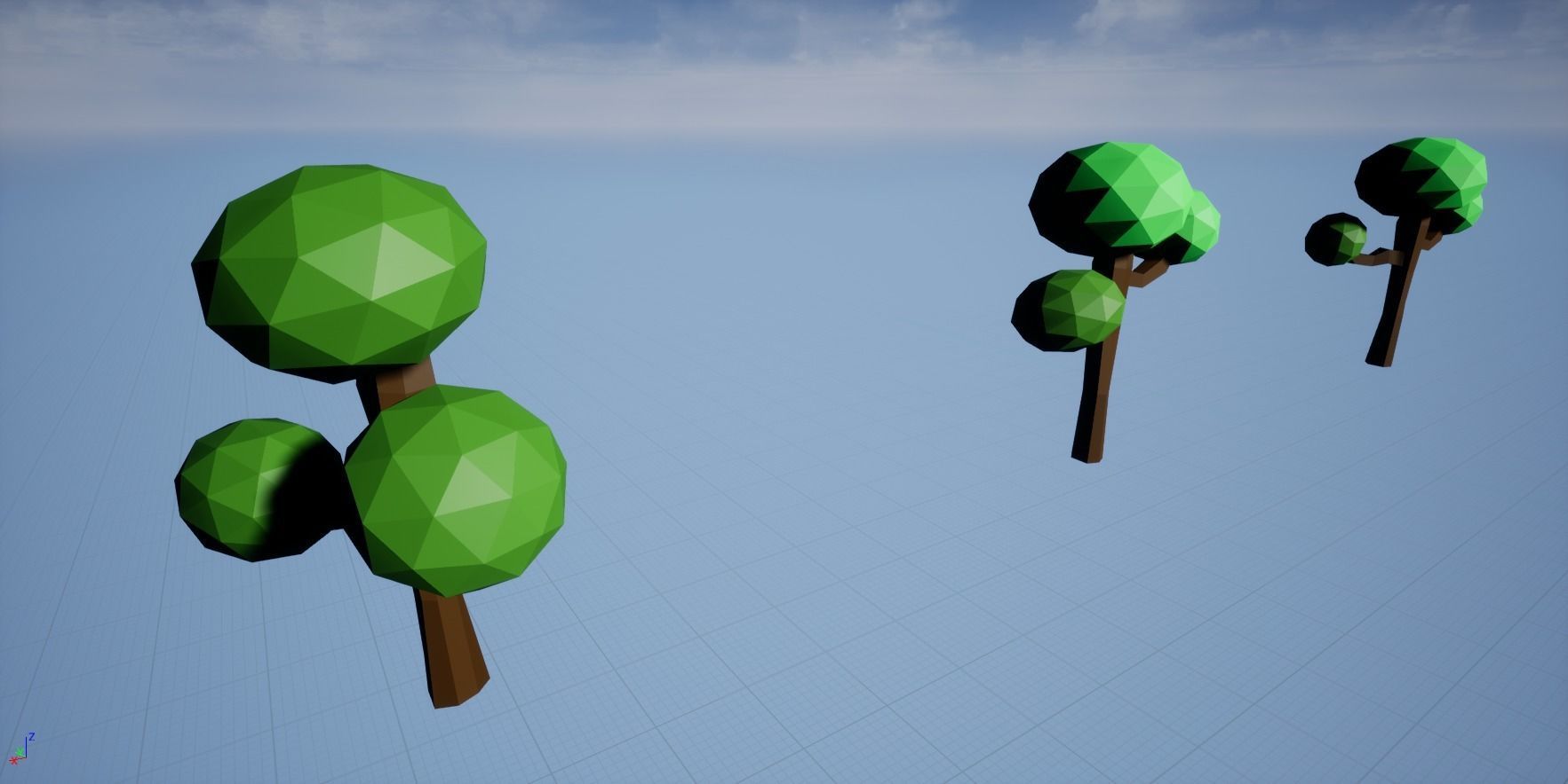 TallLand- LowPoly Forest Bundle Free 3D model_42