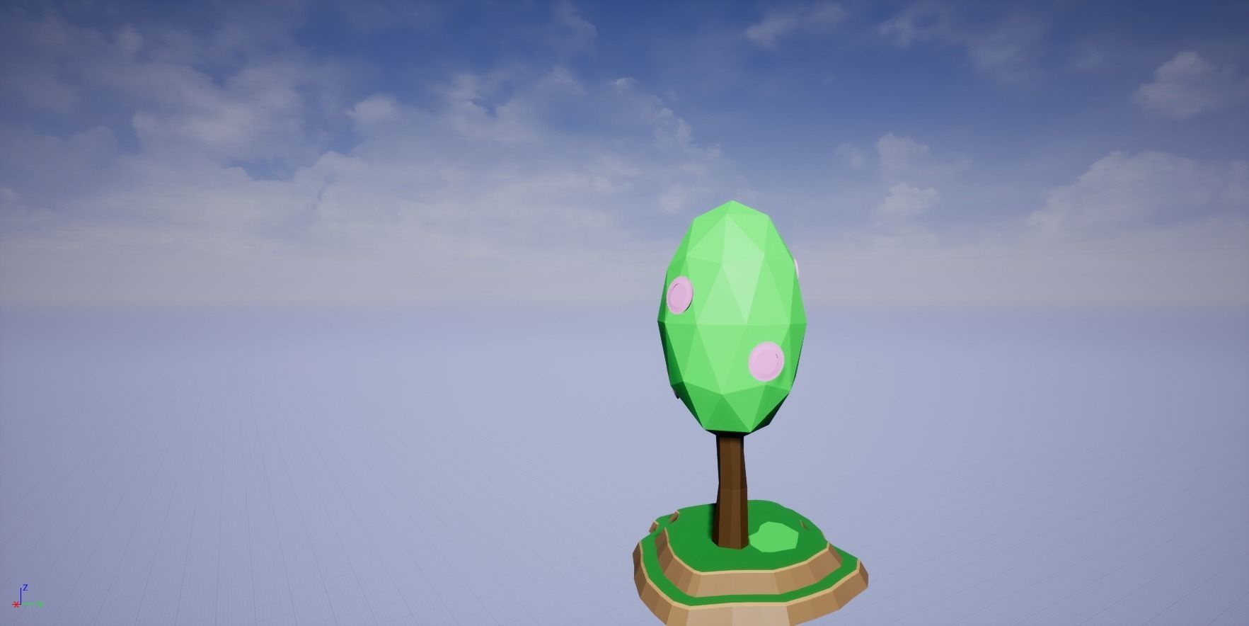 TallLand- LowPoly Forest Bundle Free 3D model_15