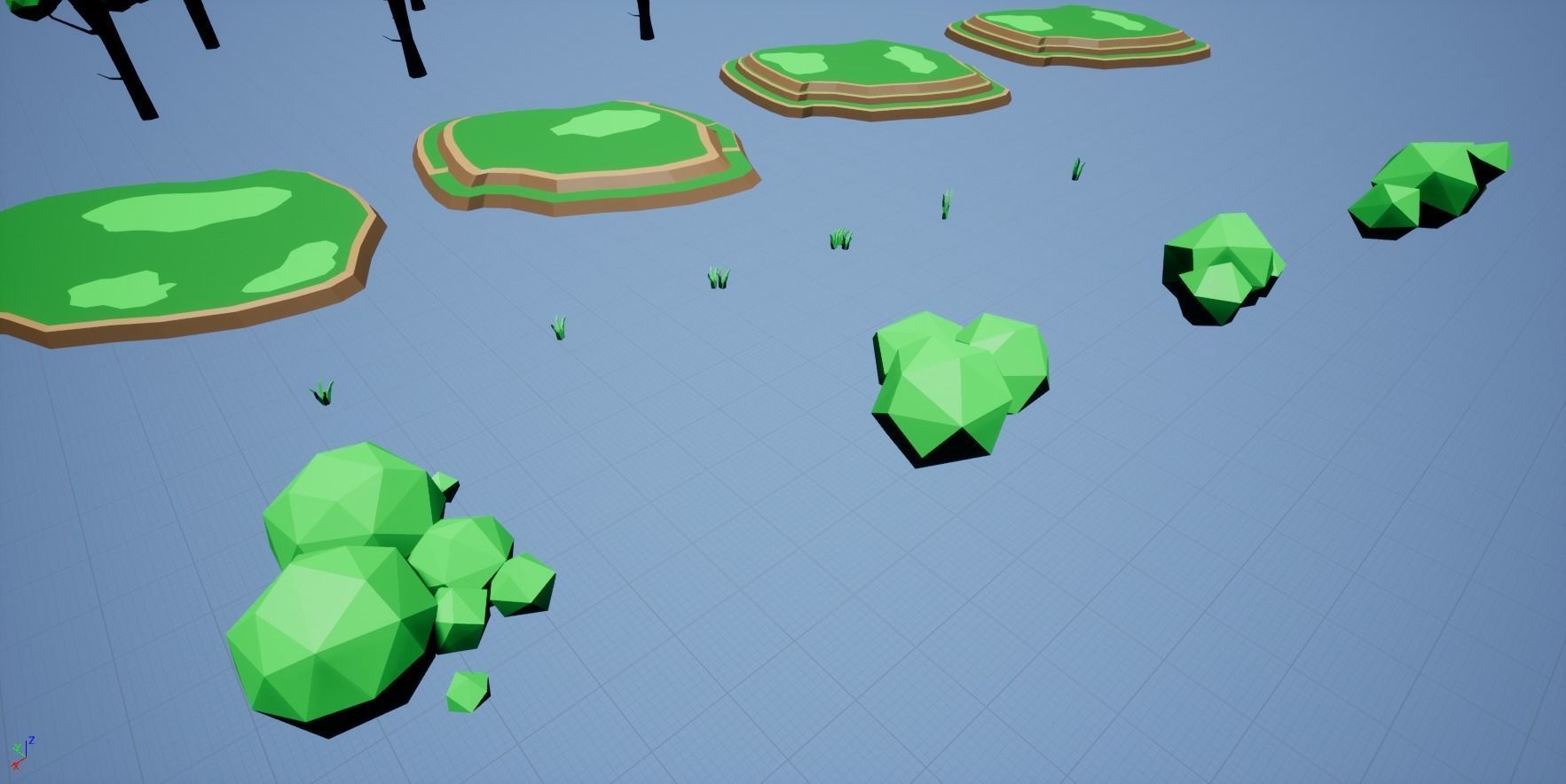 TallLand- LowPoly Forest Bundle Free 3D model_34