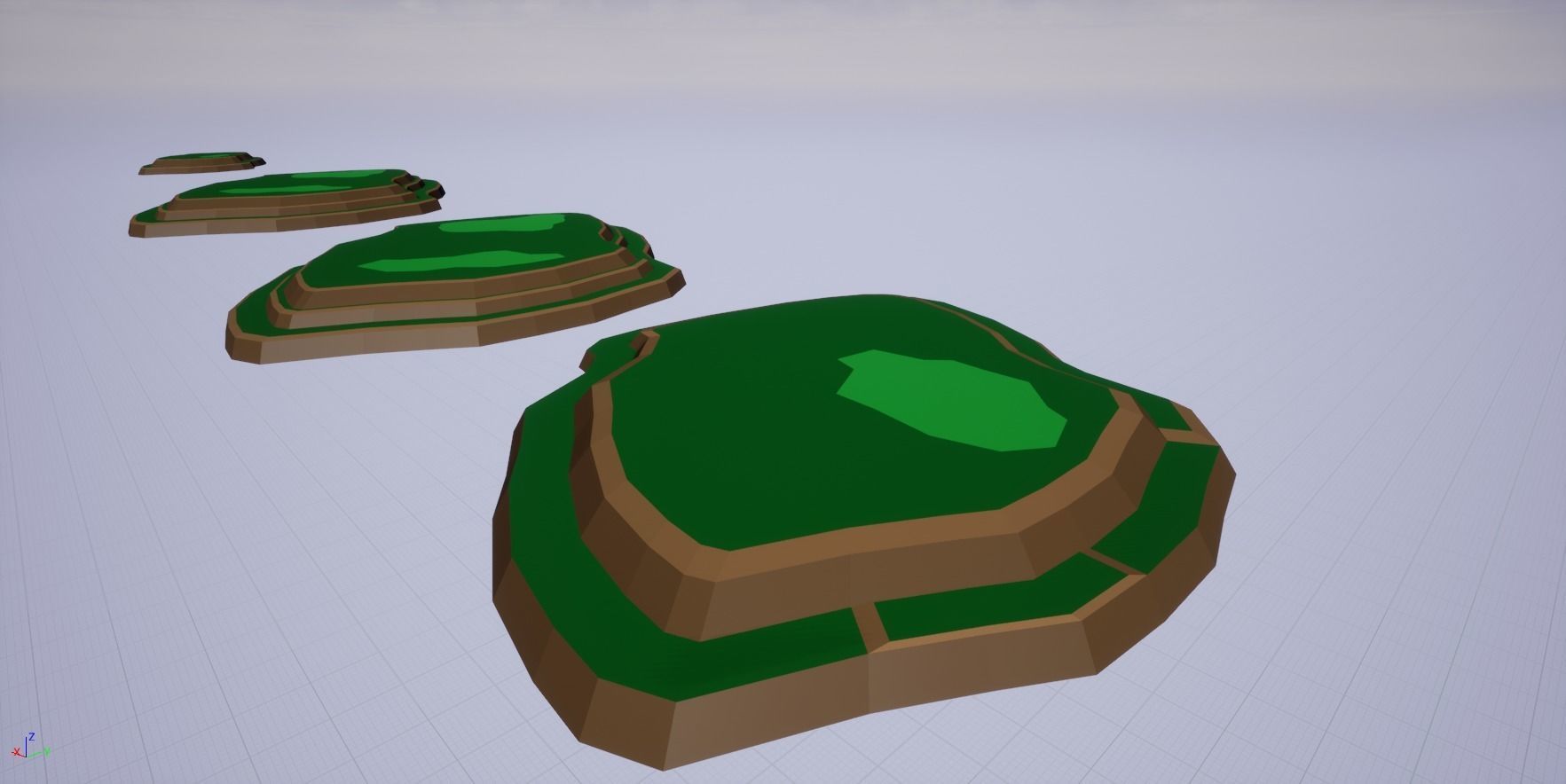 TallLand- LowPoly Forest Bundle Free 3D model_7