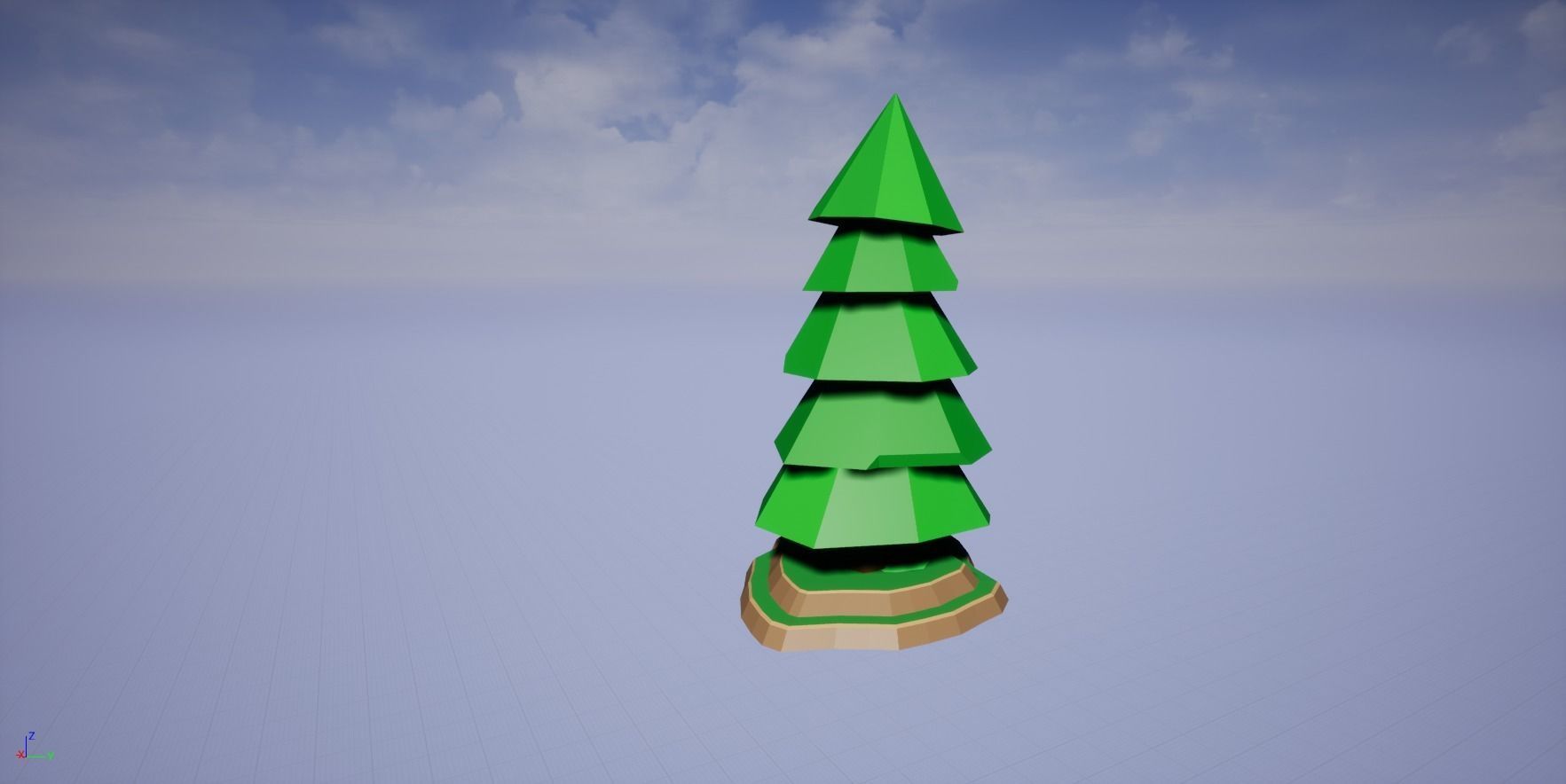 TallLand- LowPoly Forest Bundle Free 3D model_26