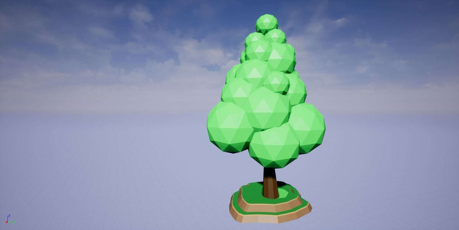 TallLand- LowPoly Forest Bundle Free 3D model_28