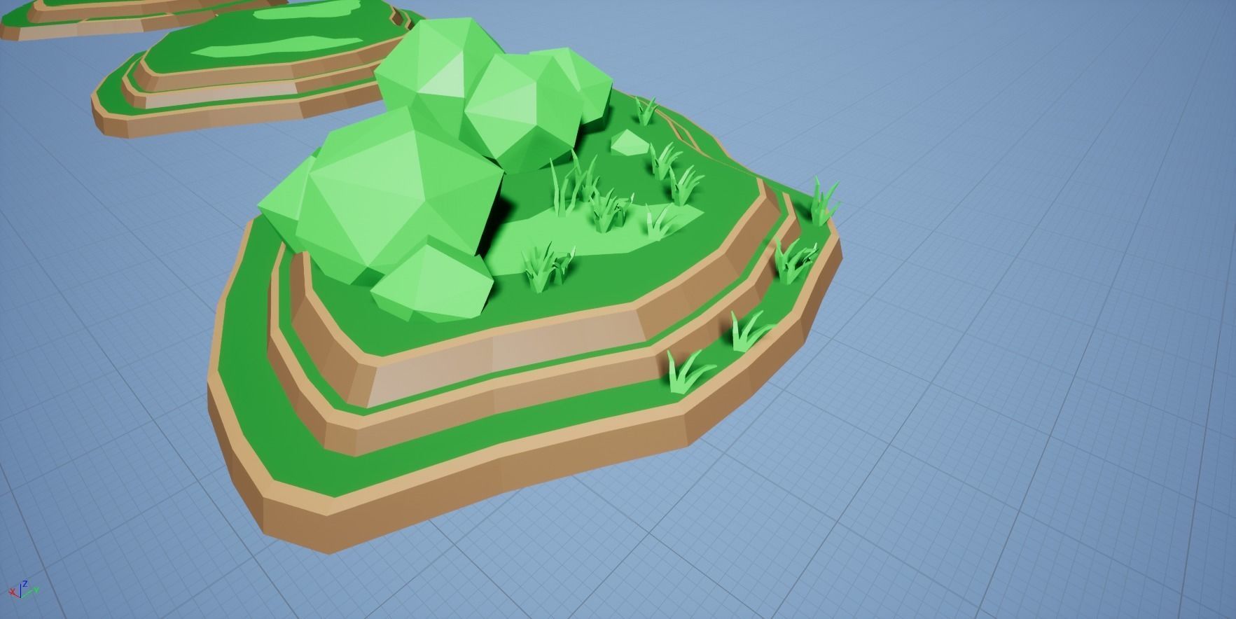TallLand- LowPoly Forest Bundle Free 3D model_44