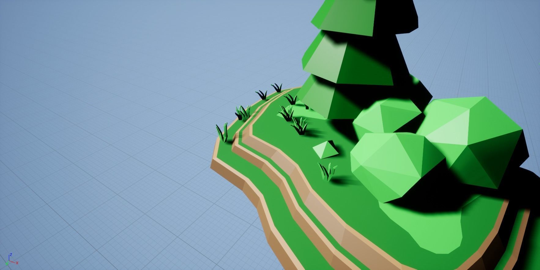 TallLand- LowPoly Forest Bundle Free 3D model_45