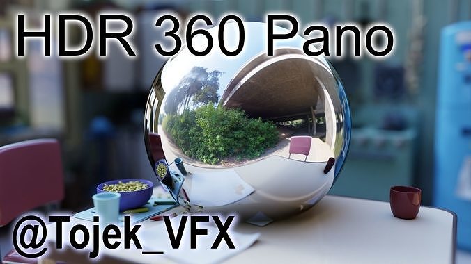 HDR 360 Pano DTLA Hollenbeck Park Lake - 050 Fountain Highway 3D model