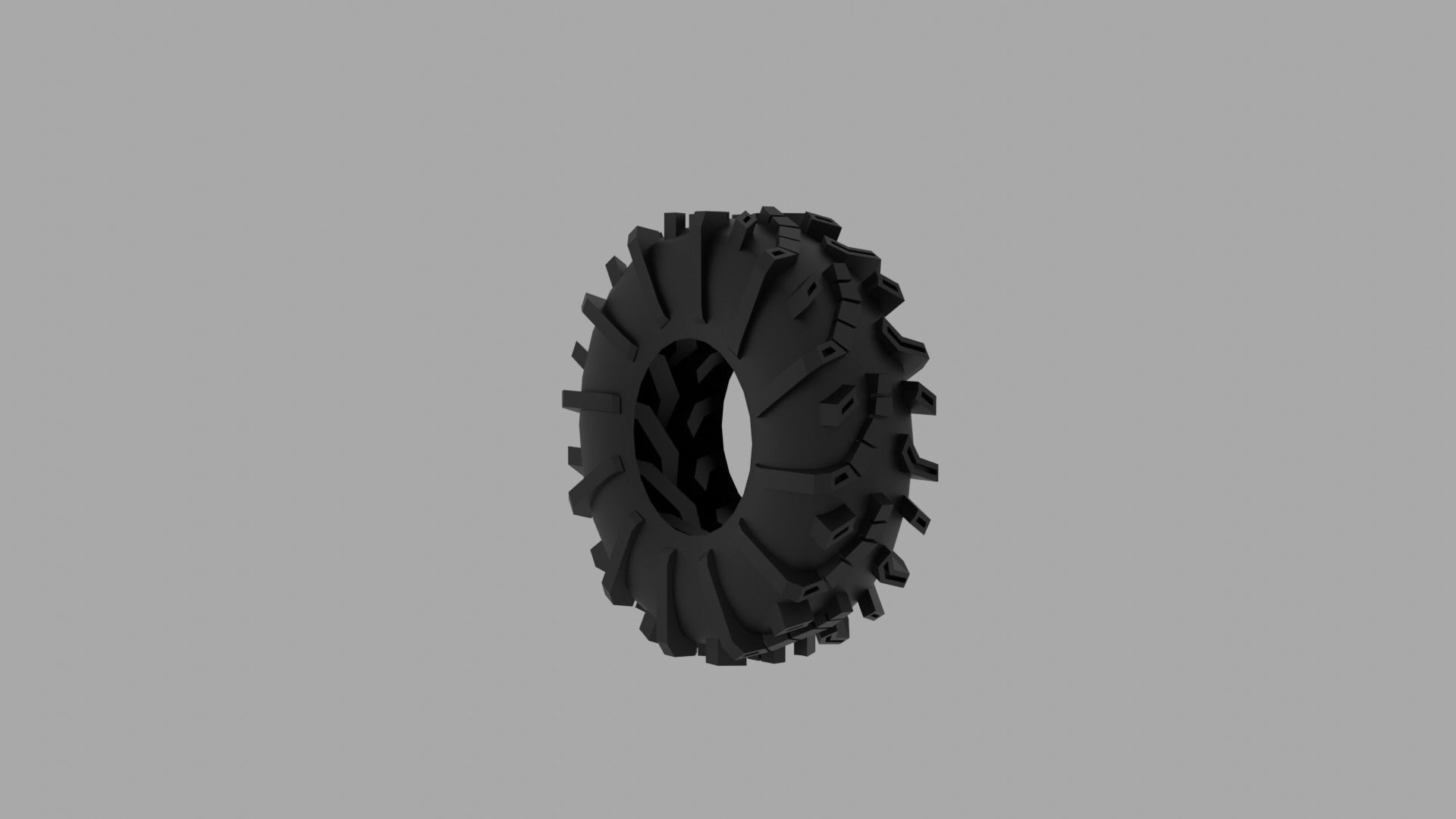 3D model Super ATV Terminator ATV tire VR / AR / lowpoly CGTrader