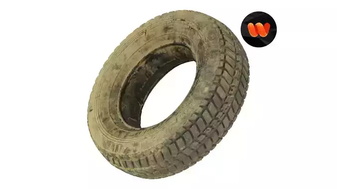 Wheelbarrow Tire Raw Scanned