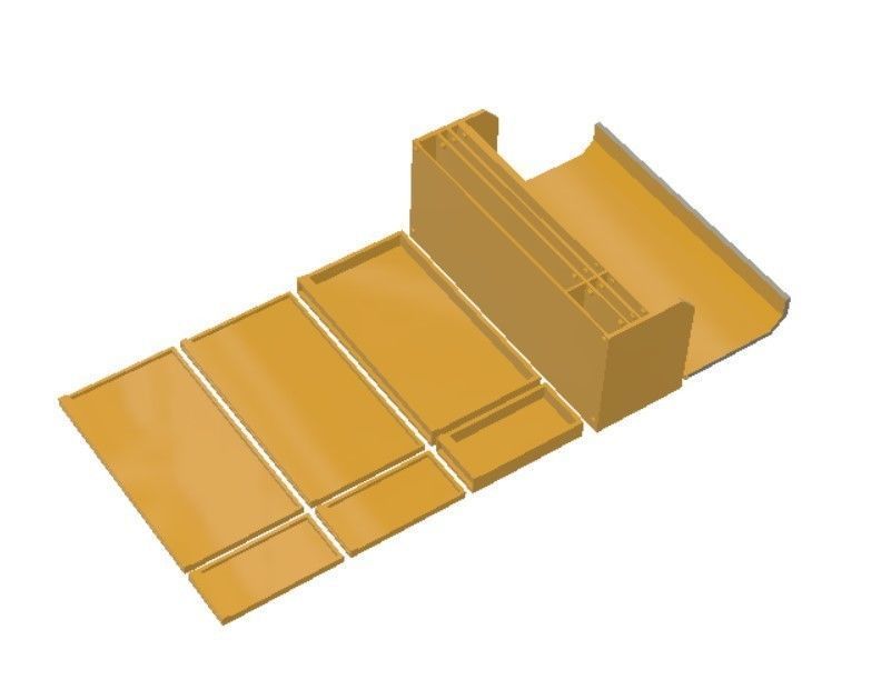 Shop Equipment Set for 3D Print 1-25 Scale 3D print model_42