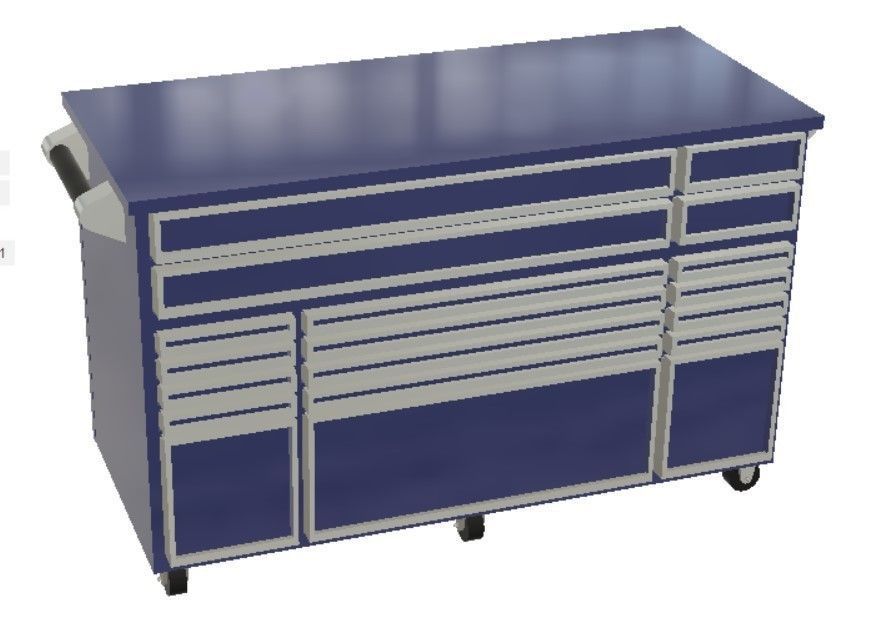 Shop Equipment Set for 3D Print 1-25 Scale 3D print model_38