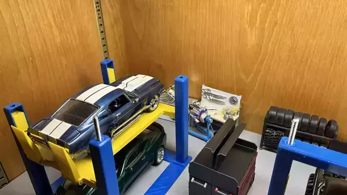 Shop Equipment Set for 3D Print 1-25 Scale 3D print model