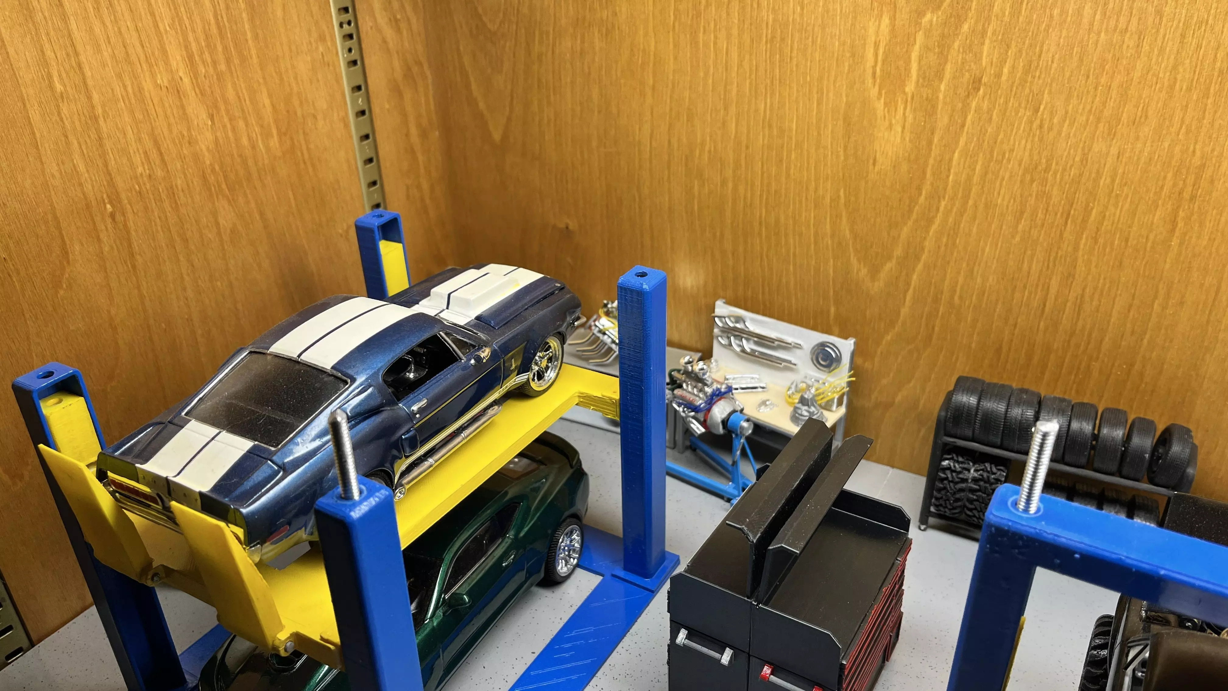 Shop Equipment Set for 3D Print 1-25 Scale 3D print model_0