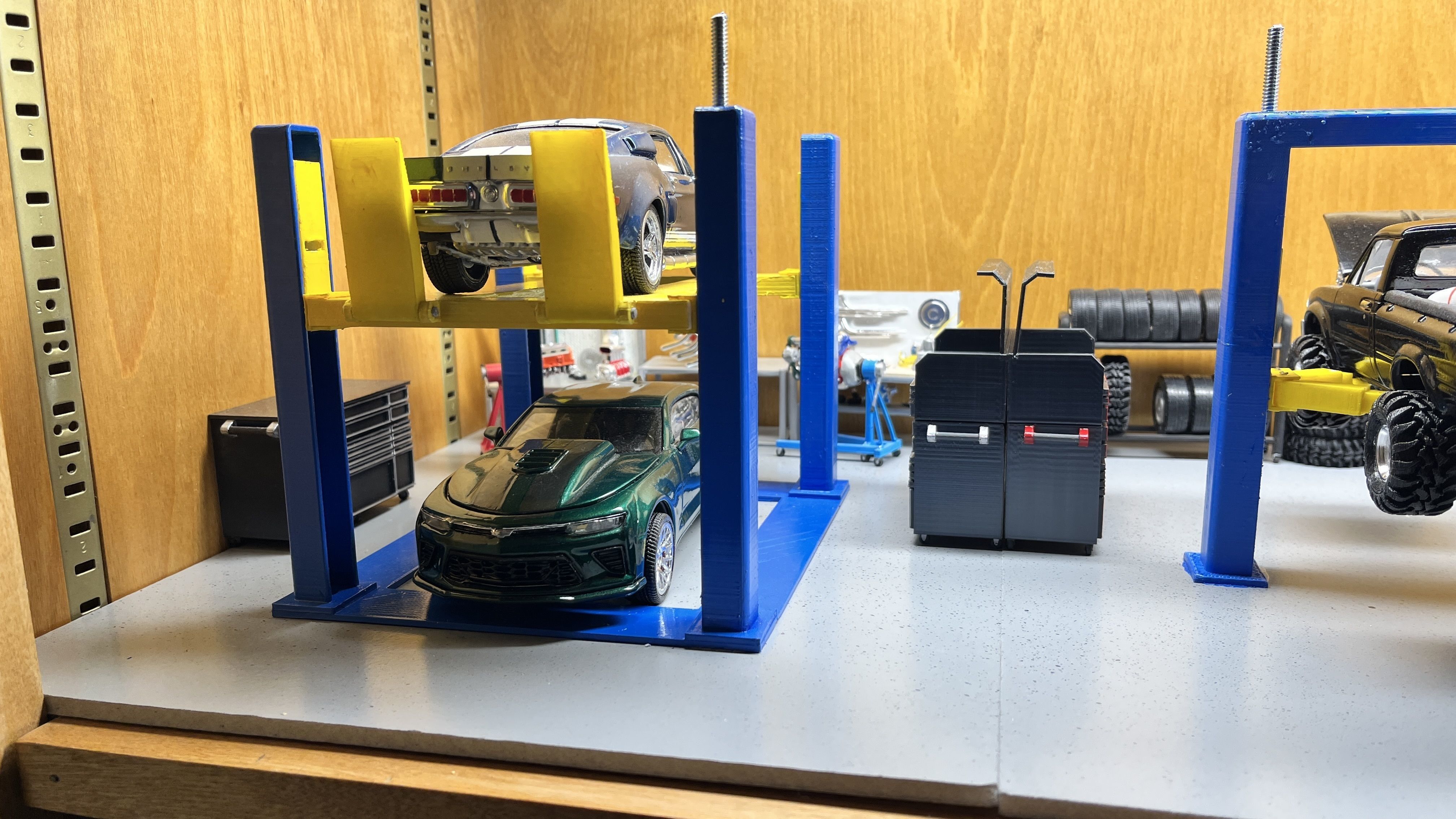 Shop Equipment Set for 3D Print 1-25 Scale 3D print model_2