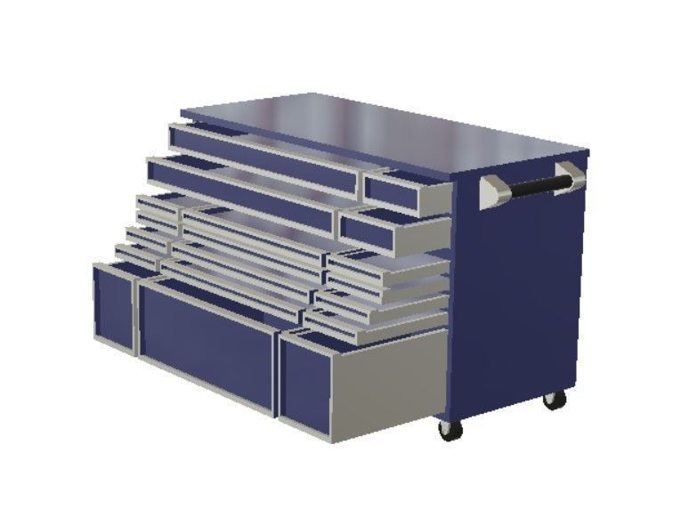 Shop Equipment Set for 3D Print 1-25 Scale 3D print model_26