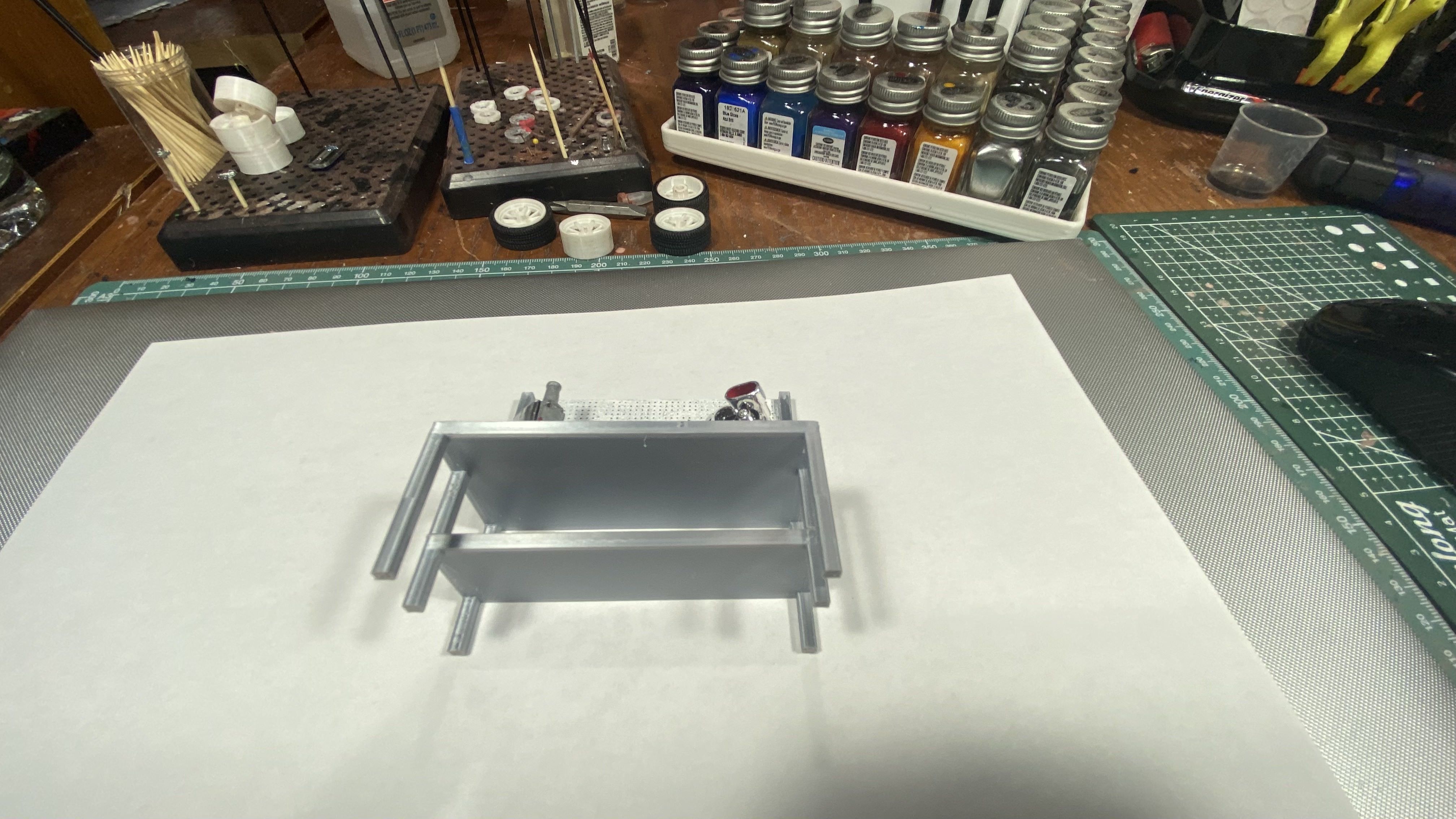 Shop Equipment Set for 3D Print 1-25 Scale 3D print model_9