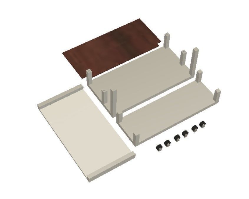 Shop Equipment Set for 3D Print 1-25 Scale 3D print model_58