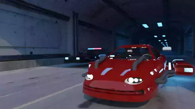 Supra and Cop car Ship version