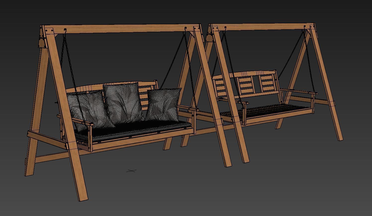 Marrow Swing Seat by Dakota Fields 3D model_10