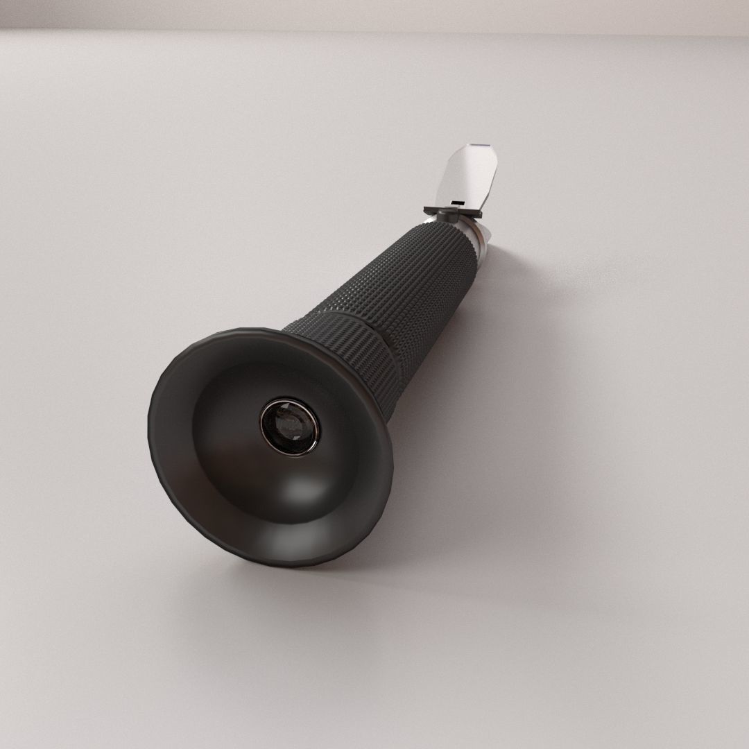 Refractometer syringe-tweezers 3D model_2