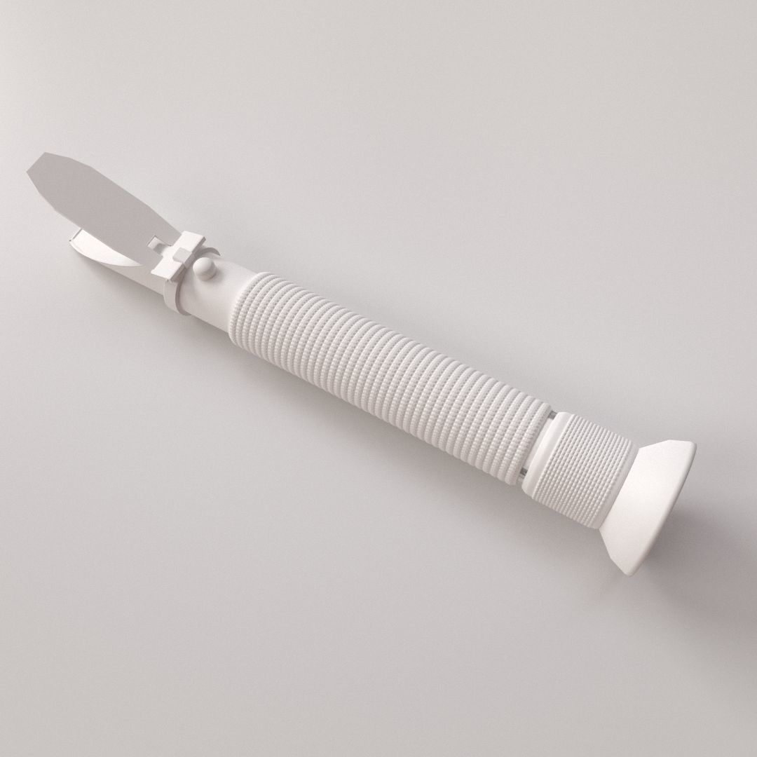 Refractometer syringe-tweezers 3D model_3