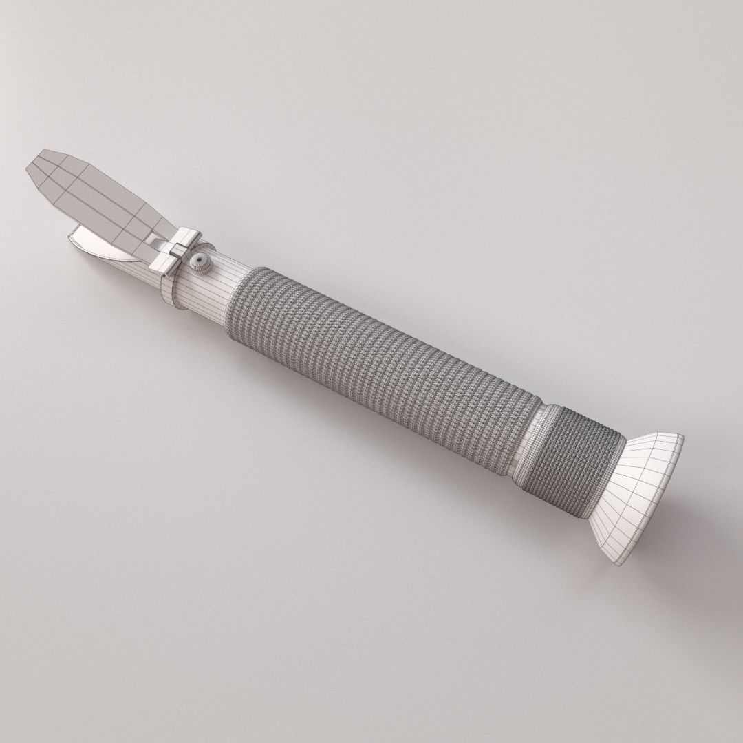 Refractometer syringe-tweezers 3D model_4