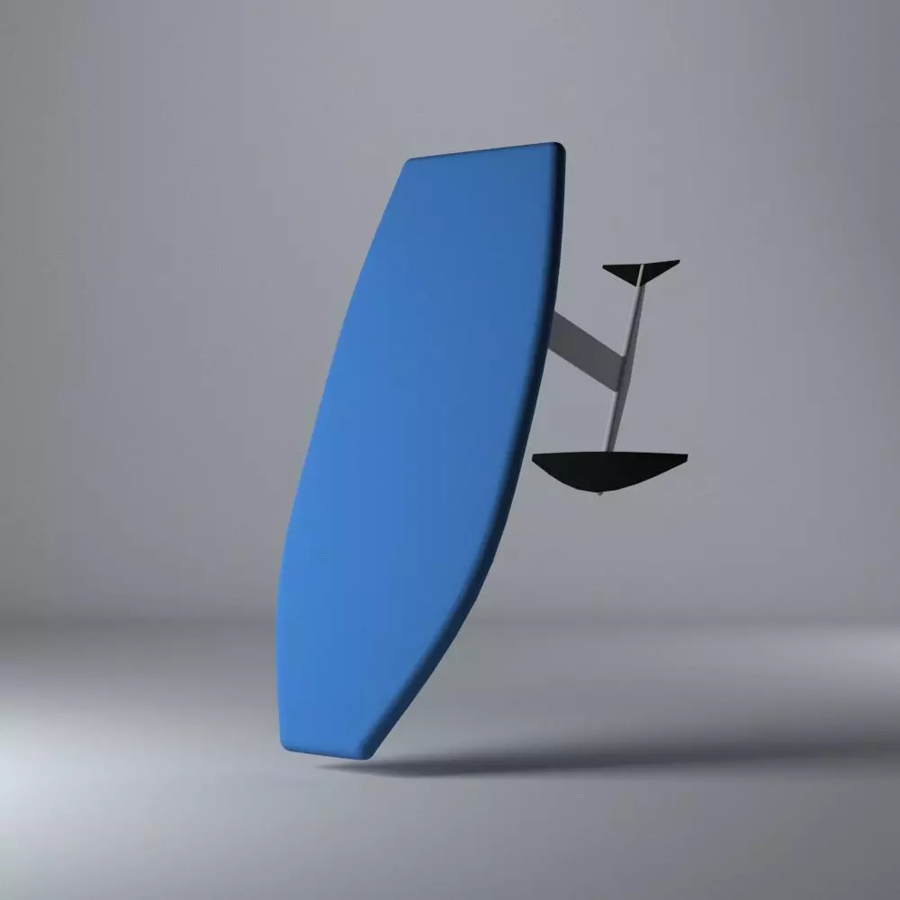 Hydrofoil surf 3D model