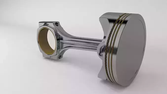 Engine Piston 3D model
