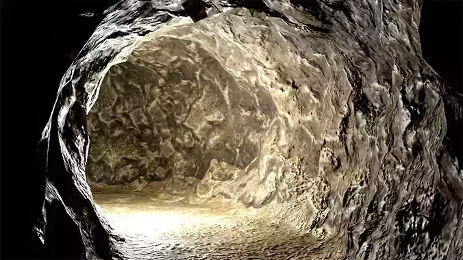 Mine tunnels - Modular 3D model